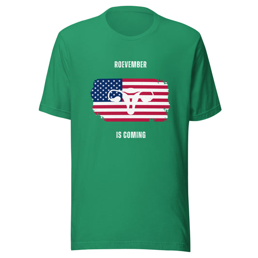 Roevember is coming - Unisex T-shirt Green