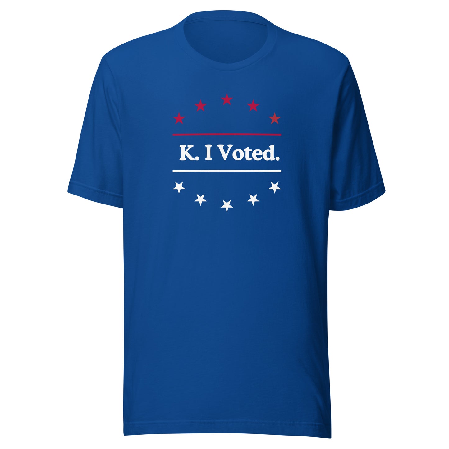 Kamala I Voted - Unisex T-shirt Blue