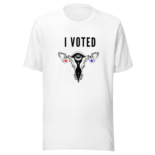 2024 I Voted Women Rights - Unisex T-Shirt White