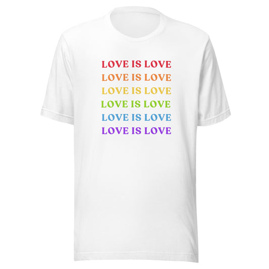 Love is Love - Unisex T-shirt White