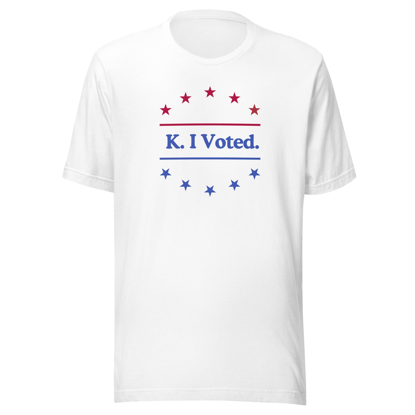 Kamala I voted - Unisex T-shirt White